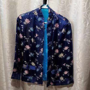 Reversible Silk Kimono Jacket